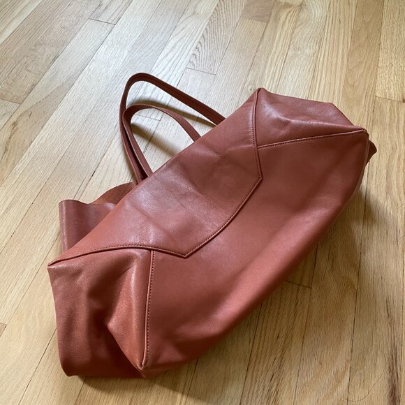 Celine Lamb Skin Tote - Picture 11 of 13